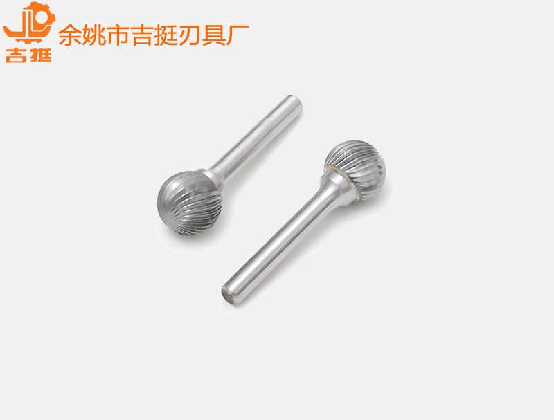 单纹柄经Φ6 角磨机钨钢刀头(圆球形D1625M06)