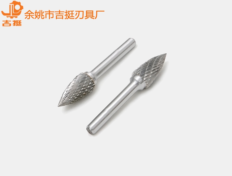 双纹柄经Φ6硬质合金旋转锉(弧形尖头GX1225M06)